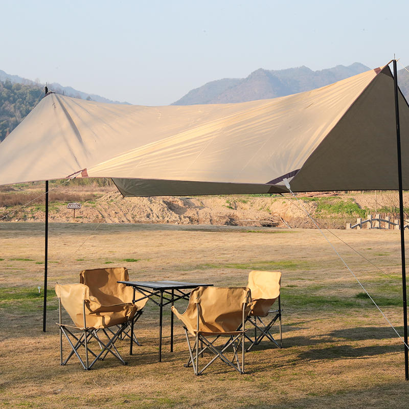 Classic Thickened Camping Six-Corner Sunshade Tarp